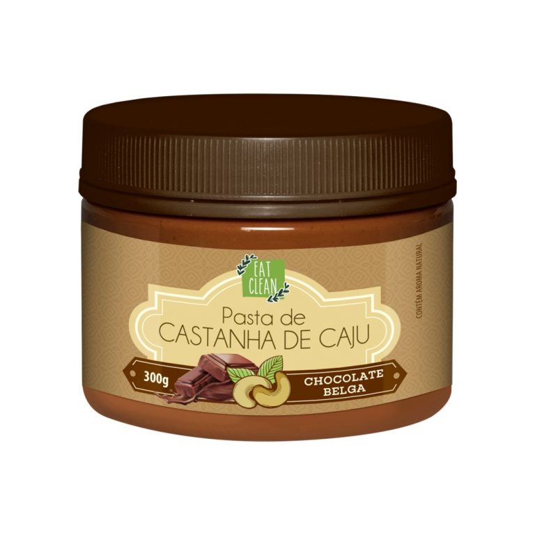 Pasta De Castanha De Caju C Chocolate Belga G Eat Clean Br