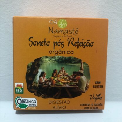 Chá Orgânico Soneto Pós Refeição - Namastê (BR)