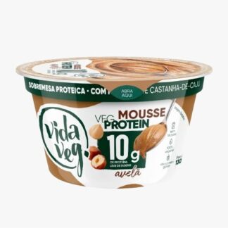 Mousse Vegprotein Avelã 130g Vida Veg