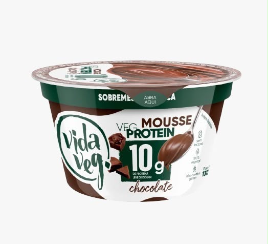 Mousse Vegprotein Chocolate 130g Vida Veg
