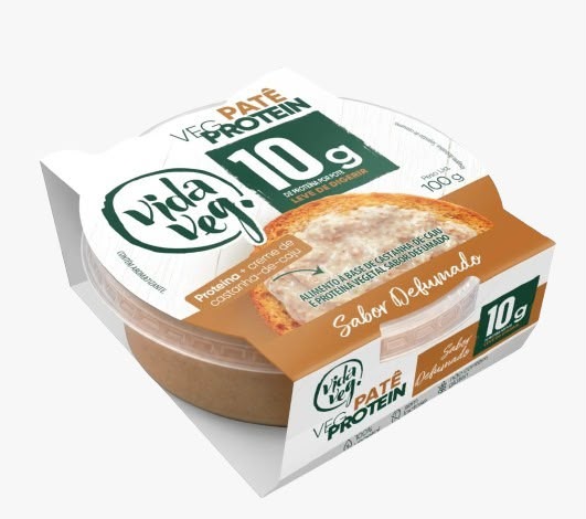 Patê Vegprotein - SABOR DEFUMADO - 100g Vida Veg