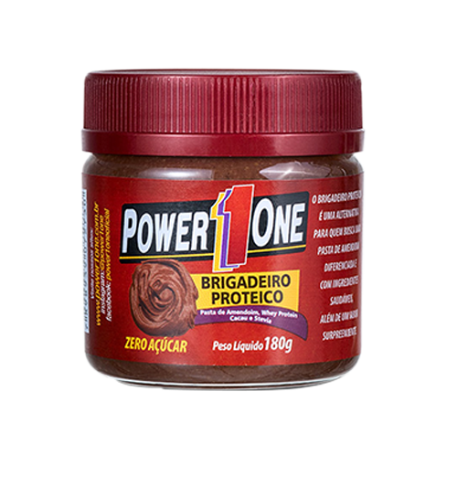 Brigadeiro Proteico) Pasta de Amendoim, Whey Protein, Cacau e