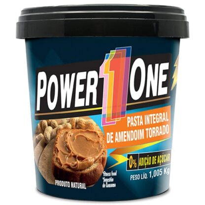 Pasta de Amendoim Integral Crocante 1,005 kg Power One (BR)