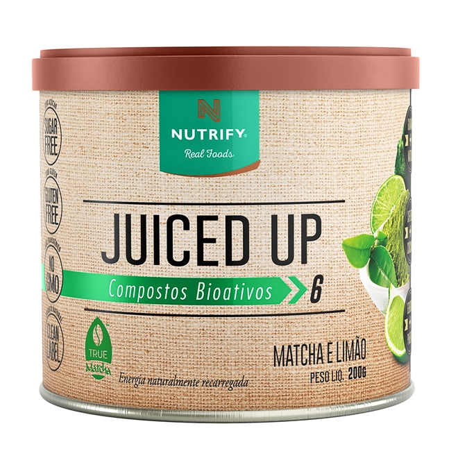 Juiced Up Matcha e Limão 200g Nutrify (BR)