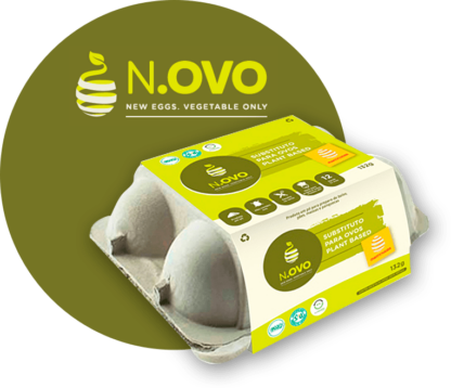 N.Ovo Substituto para Ovos Plant Based 132g (Validade: 30/04/20) (BR)