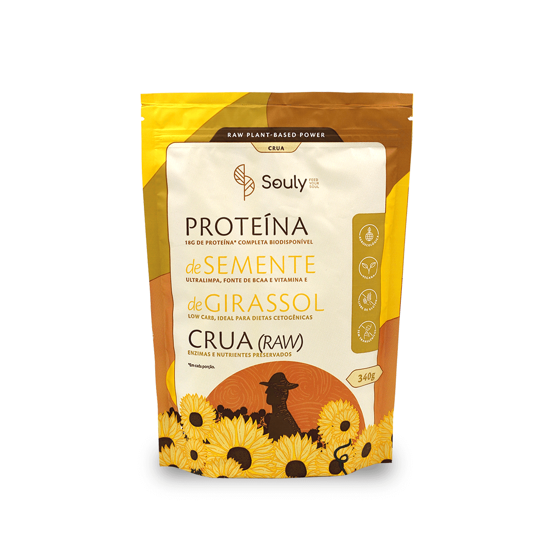 Proteína de Semente de Girassol Crua Souly 340g (BR)