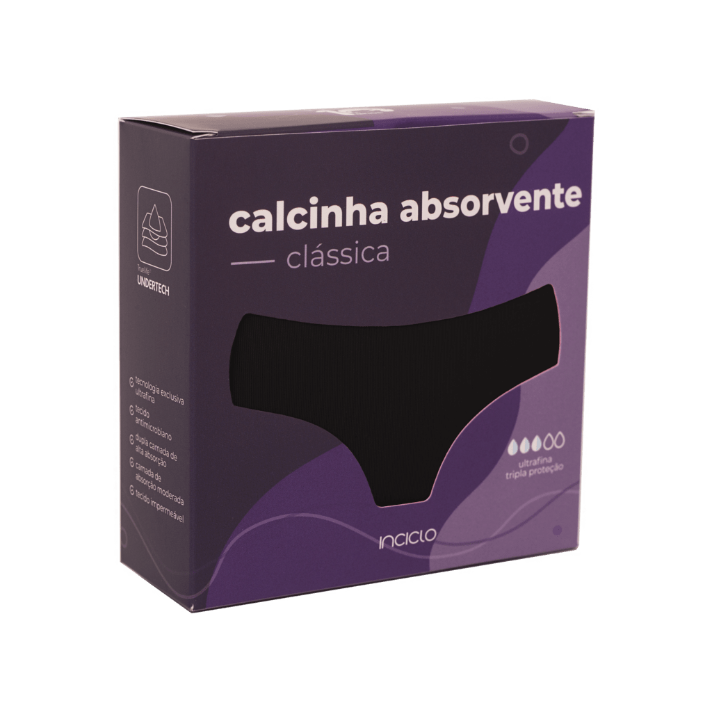 Calcinha Absorvente Inciclo - Modelo CLÁSSICA - GG(BR) – Mercato