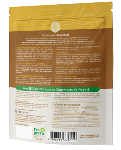 Maitake Cogumelos de Poder Viva Regenera 100 g (BR) - Image 2