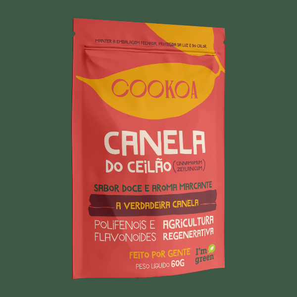 Canela do Ceilão Cookoa 60 g (BR) – Mercato Verde– Loja de Produtos