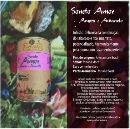 Soneto Amor – infusão 25g Namastê (BR)