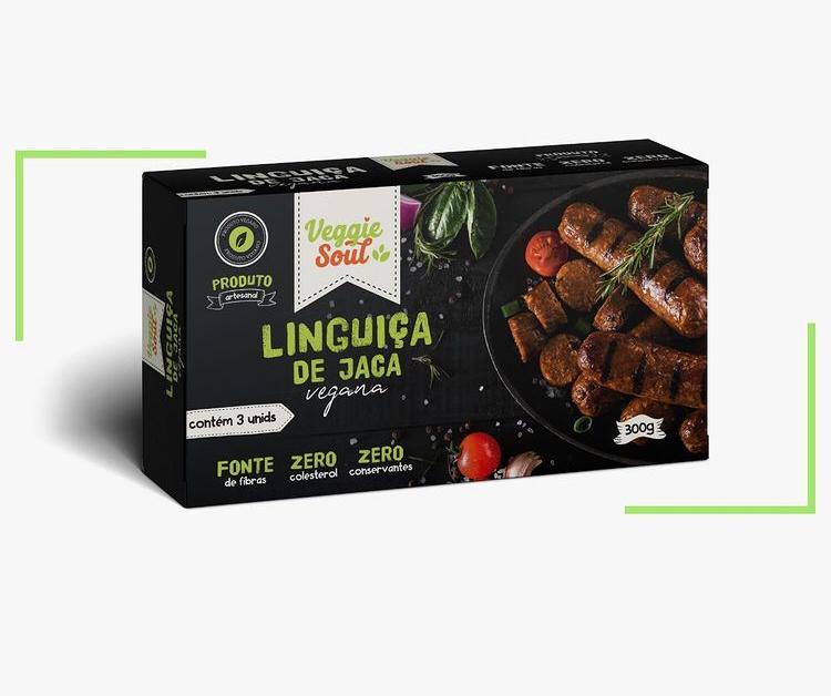 Linguiça de Jaca Vegana 300g Veggie Soul