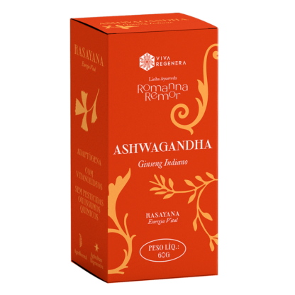 Ashwagandha Viva Regenera Linha Ayurveda Romanna Remor 60g (BR)