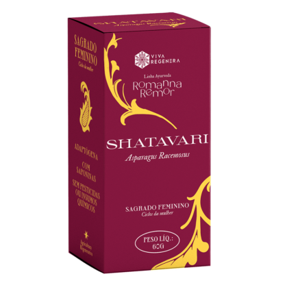 Shatavari Viva Regenera Linha Ayurveda Romanna Remor 60 g (BR)