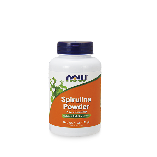 Spirulina em Pó Premium 113g NOW Foods (BR)