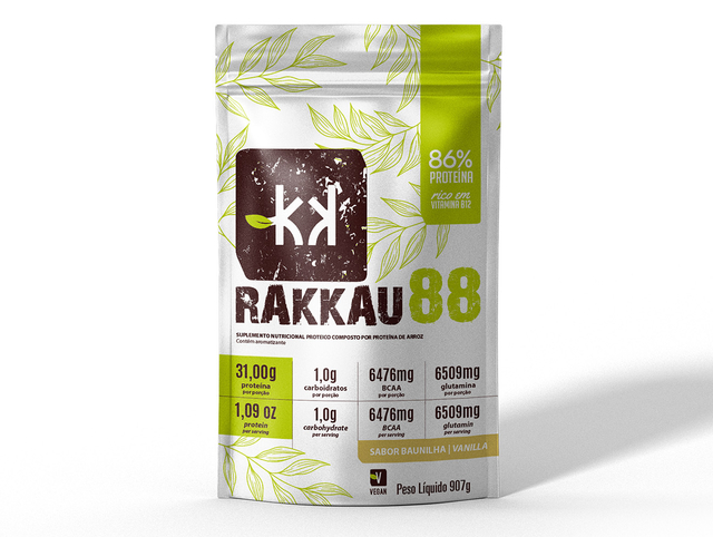 Rakkau 88 sabor Baunilha 907g (BR)