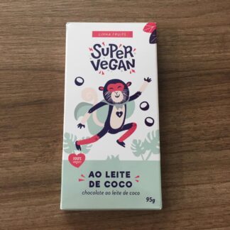 Chocolate ao Leite de Coco 95g - Linha Fruits SuperVegan