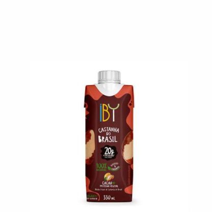 Leite Vegetal Castanha do Brasil Cacau + Proteína Vegetal 330L IBY (BR)