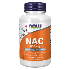 NAC N-Acetilcisteína 600 mg Now (BR)