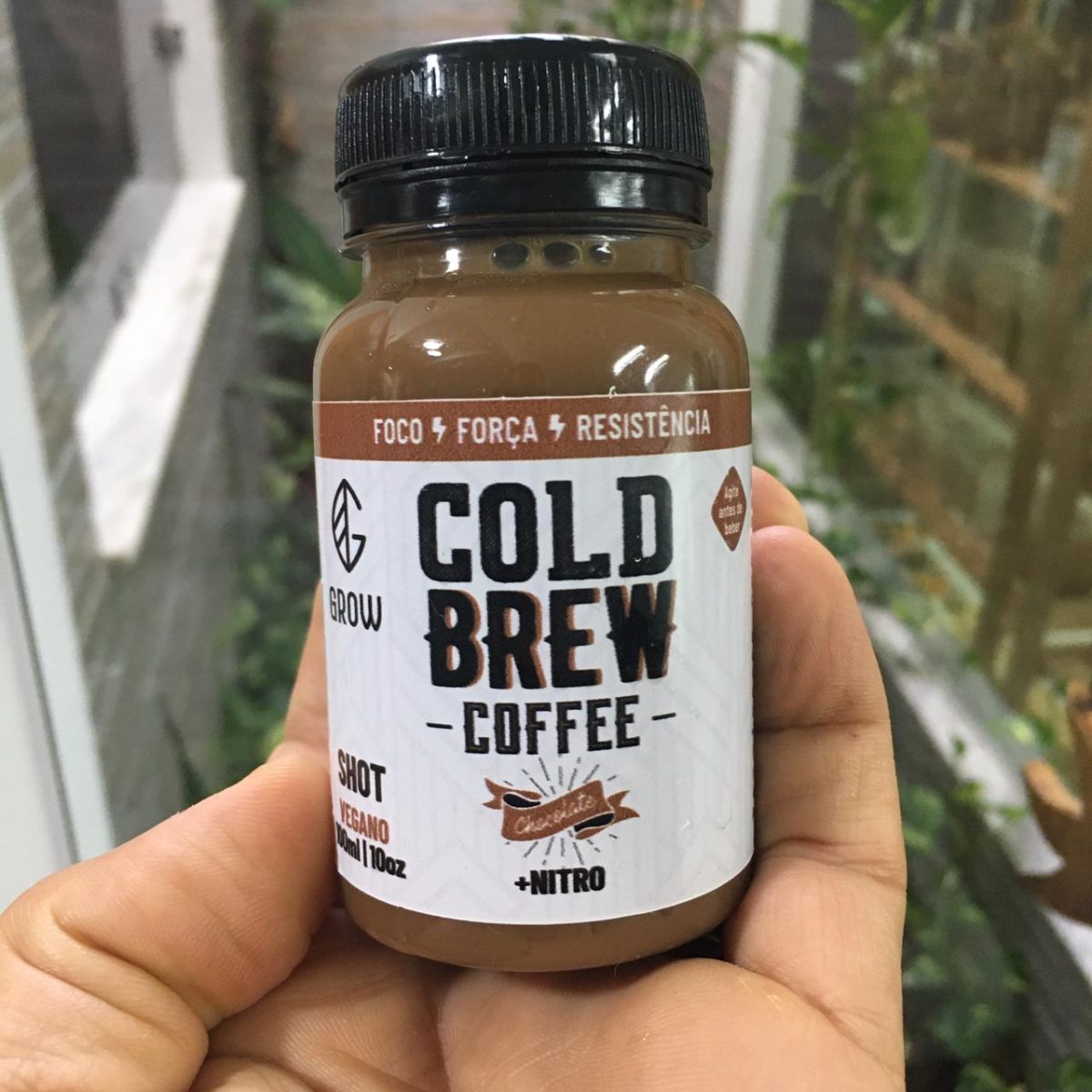 Shot Cold Brew Coffe Chocolate 100ml Grow Mercato Verde Loja De Produtos Naturais Em Aracaju