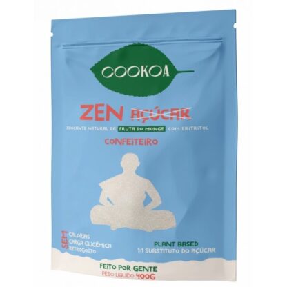 Adoçante ZEN Açúcar Confeiteiro 400g - Cookoa (BR) (VALIDADE: 31/10/23)