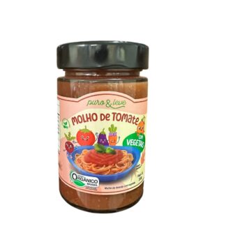 Molho de Tomate Orgânico 200g - Puro & Leve