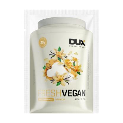 Fresh Vegan Sabor Baunilha Sachê 26g Dux Nutrition (BR)