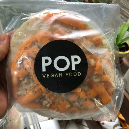 Pizza Frango com Cheddar 220g Pop Vegan (congelada)