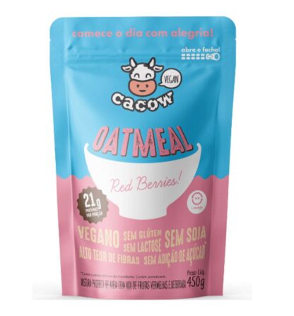 Oatmeal Red Berries 450g - CACOW Original (BR)