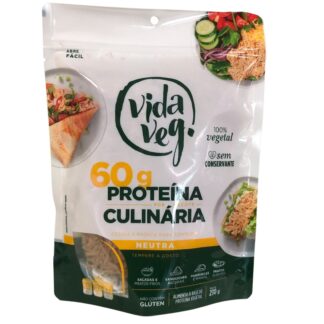 Proteína Culinária - cozida e pronta p/consumo 230g Vida Veg
