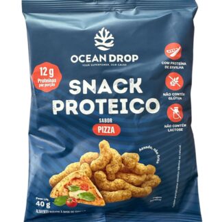 Snack protéico (12g) Sabor Pizza 40g - Ocean Drop