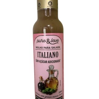Molho p/Salada - Italiano - 250ml - Puro & Leve